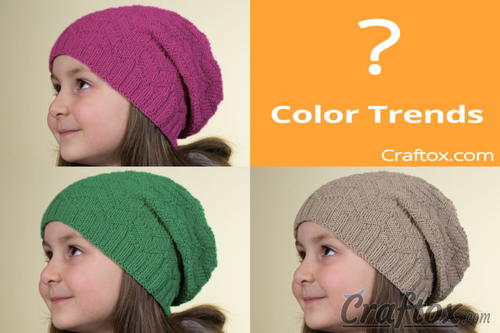 Color Trends Unisex Beanie "Color Trends" Unisex Beanie