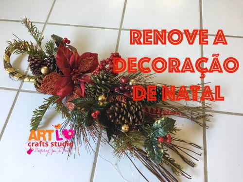 Last Minute Christmas Decor Redo Last Minute Christmas Decor Redo