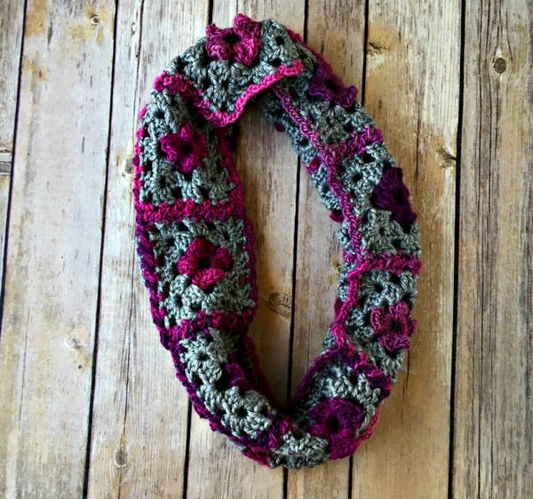 Floral Granny Cowl Floral Granny Cowl