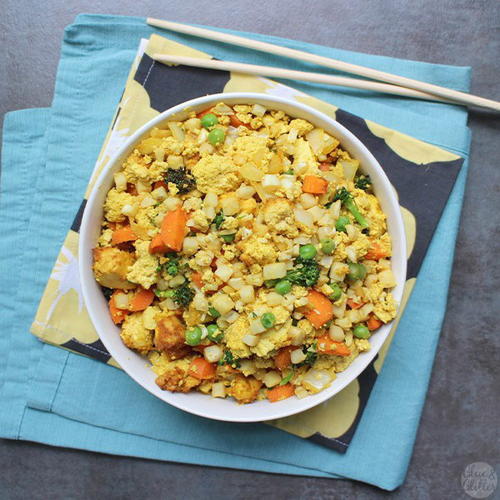 Air Fried Cauliflower Rice Air Fried Cauliflower Rice