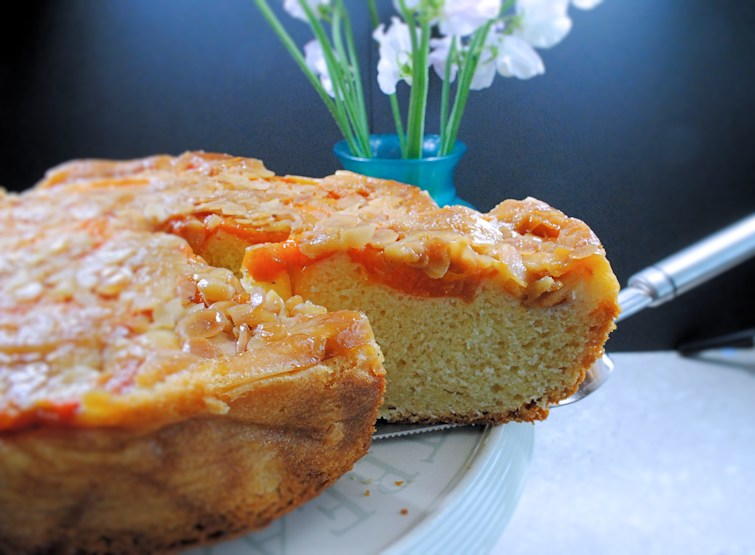 Apricot Upside Down Cake
