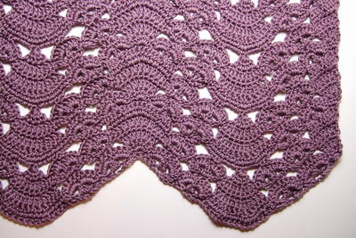 Fans and Pansies Ripple Blanket Fans and Pansies Ripple Blanket