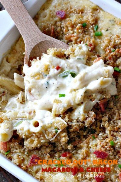 Cracked Out Bacon Mac and Cheese Cracked Out Bacon Mac and Cheese