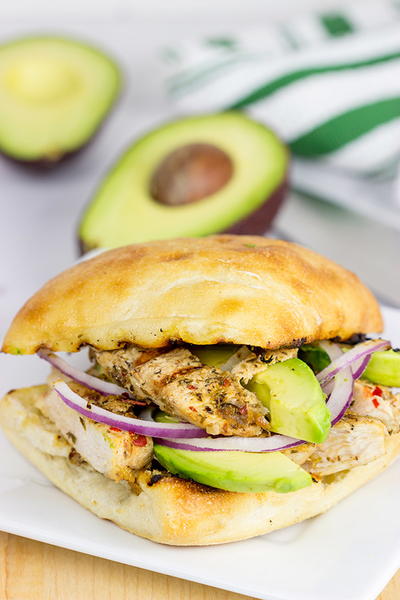 Grilled Jerk Chicken Sandwich Grilled Jerk Chicken Sandwich