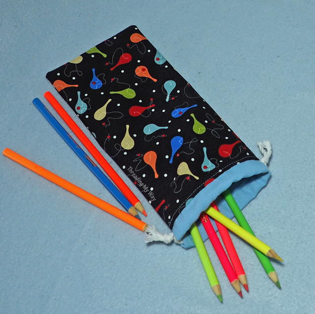 Easy Sew Pencil Pouch Tutorial Easy Sew Pencil Pouch Tutorial