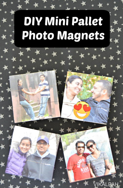 DIY Mini Pallet Photo Magnets DIY Mini Pallet Photo Magnets