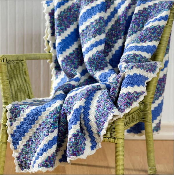 Crochet Corner to Corner Throw