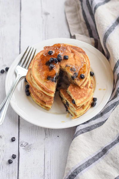 Paleo Blueberry Pancakes Paleo Blueberry Pancakes