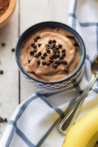 Healthy Chocolate Banana Ice Cream Healthy Chocolate Banana Ice Cream