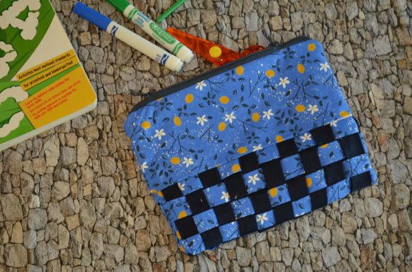 Woven Zipper Pouch Tutorial Woven Zipper Pouch Tutorial