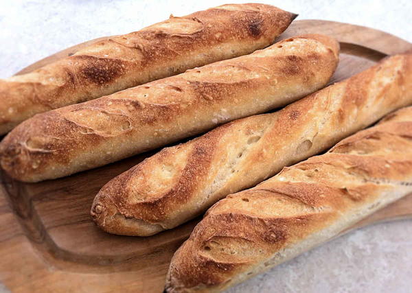 Sourdough Baguettes Sourdough Baguettes