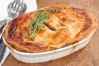Irish Beef and Stout Pie