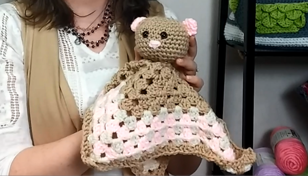 Babys Favorite Crochet Bear Lovey