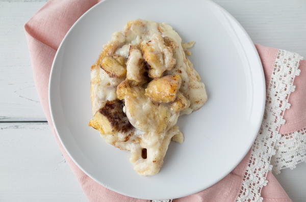 Cream Cheese Stuffed Cinnamon Roll Casserole Cream Cheese Stuffed Cinnamon Roll Casserole