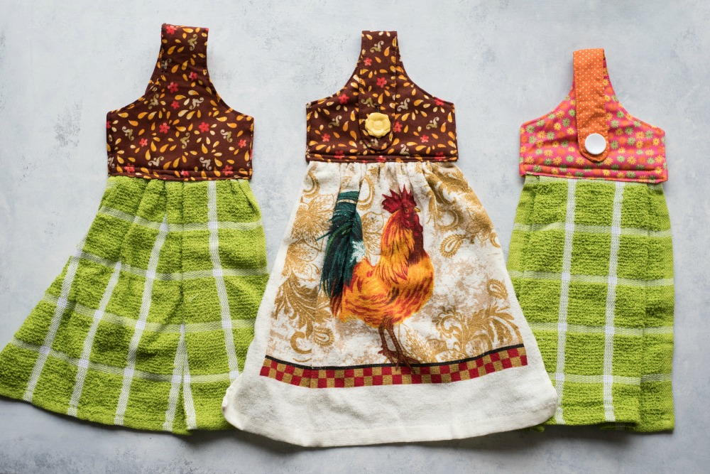 Hanging Kitchen Towel Pattern (Video Tutorial)