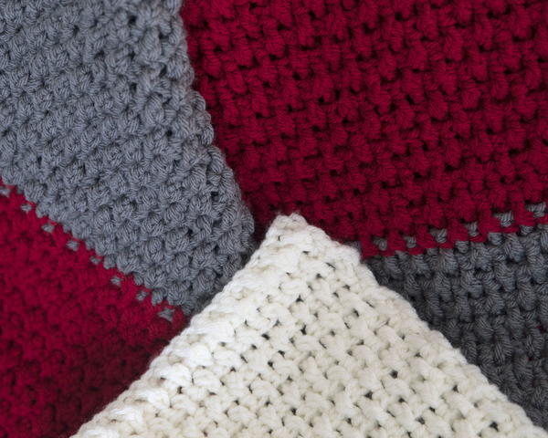 Quick and Easy Color Block Throw Quick and Easy Color Block Throw