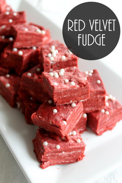 Red Velvet Fudge Recipe Red Velvet Fudge Recipe