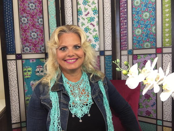 Beaded Crochet Lace Necklace Scarf Beaded Crochet Lace Necklace Scarf