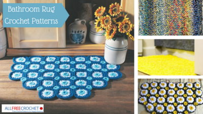 19 Bathroom Rug Crochet Patterns 19 Bathroom Rug Crochet Patterns