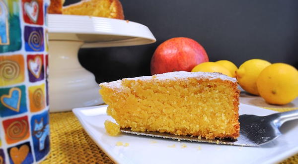 Lemon Polenta Cake Lemon Polenta Cake