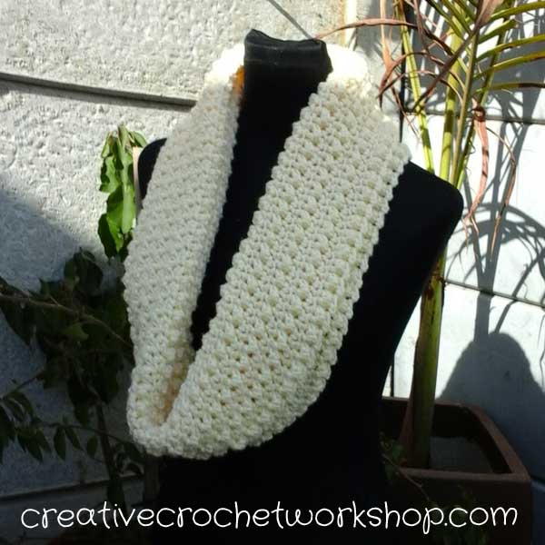 Chunky Popcorn Waffle Cowl Chunky Popcorn Waffle Cowl