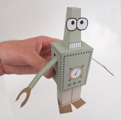 "Paperbot" Printable Paper Toy