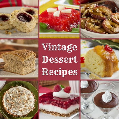 Retro Desserts: 16 Vintage Dessert Recipes