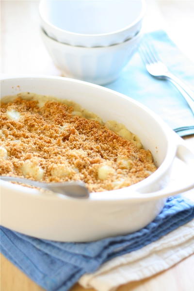 Garlicky Gnocchi & Bacon Gratin Garlicky Gnocchi Bacon Gratin