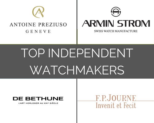 The Top 23 Independent Watchmakers