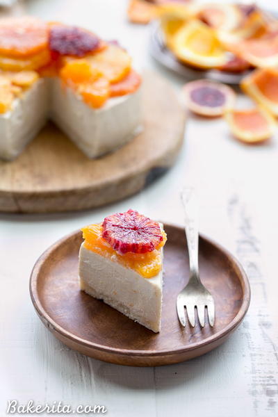 No-Bake Lemon Cheesecake with Citrus No-Bake Lemon Cheesecake with Citrus