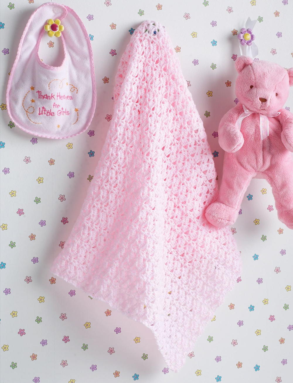 Beautiful Crochet Baby Blanket | FaveCrafts.com