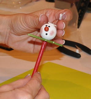 Glittery Snowman Ornament Glittery Snowman Ornament