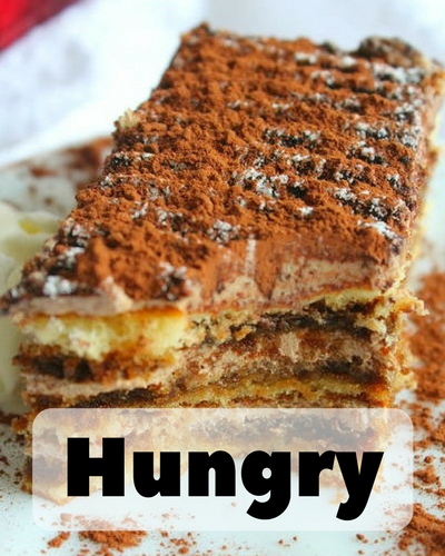 I'm feeling...hungry I'm feeling...hungry