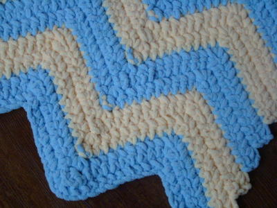 Fluffy Striped Baby Blanket Fluffy Striped Baby Blanket