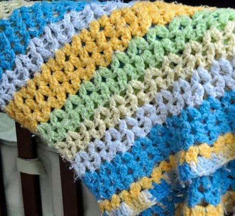 Summer Sky Baby Blanket