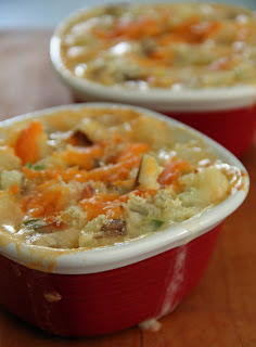 Cheesy Hash Brown Casserole for Two Cheesy Hash Brown Casserole for Two