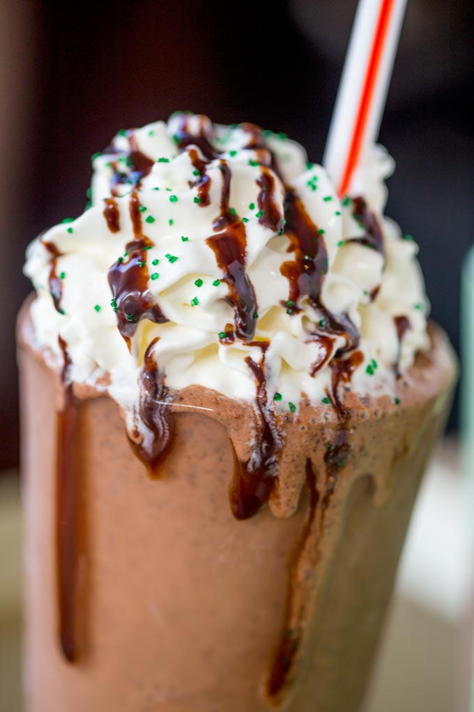 McDonald's Shamrock Chocolate Chip Frappe Copycat Recipe