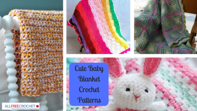 32 Cute Baby Blanket Crochet Patterns
