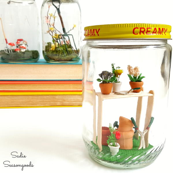 Spring DIY Garden in a Jar Spring DIY Garden in a Jar