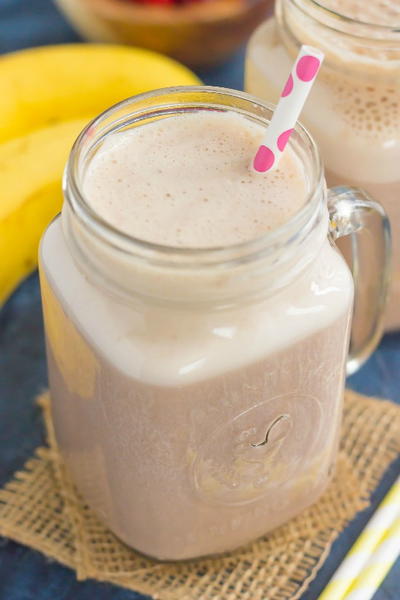 Cherry Banana Pudding Smoothie