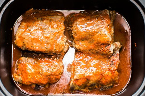 Slow Cooker Buffalo Baby Back Ribs Slow Cooker Buffalo Baby Back Ribs