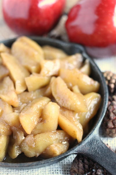 Brown Sugar Skillet Cinnamon Apples