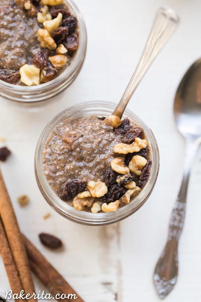 Cinnamon Raisin Chia Pudding Cinnamon Raisin Chia Pudding