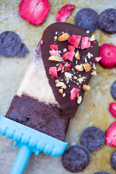 Banana Split Popsicles Banana Split Popsicles