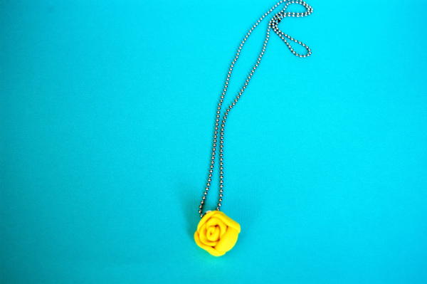 May Flowers Clay Pendant May Flowers Clay Pendant