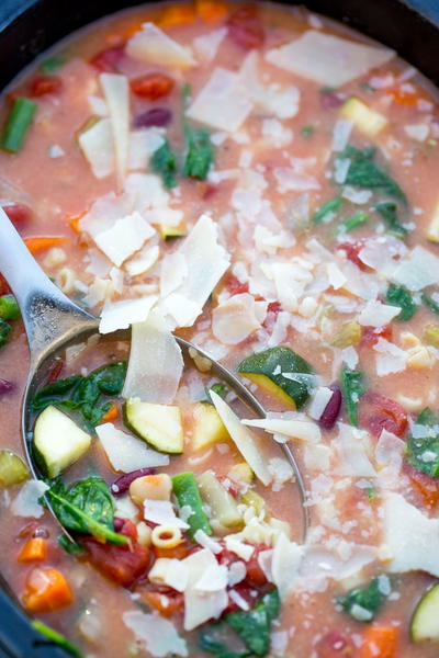Slow Cooker Creamy Minestrone Soup Slow Cooker Creamy Minestrone Soup