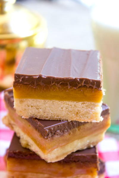 Homemade Twix Bars Homemade Twix Bars
