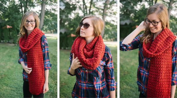 Coastal Redwood Super Scarf Pattern Coastal Redwood Super Scarf Pattern