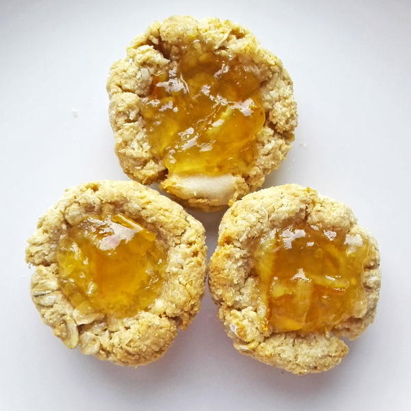 Vegan Gluten-Free Jam-Filled Cookies Vegan Gluten-Free Jam-Filled Cookies