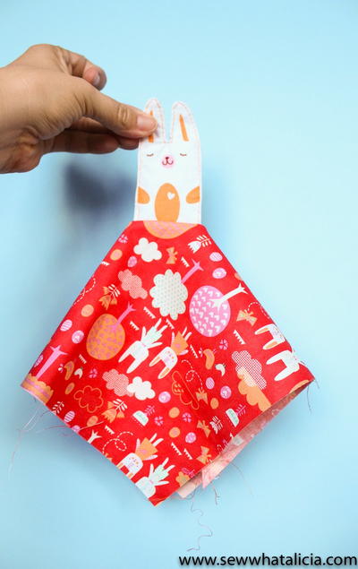 Crinkly Bunny Lovey Tutorial